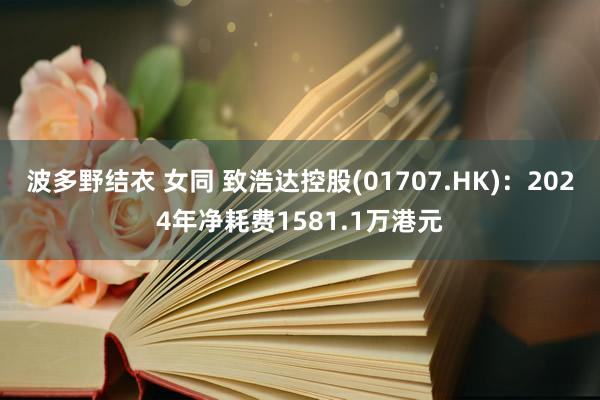 波多野结衣 女同 致浩达控股(01707.HK)：2024年净耗费1581.1万港元