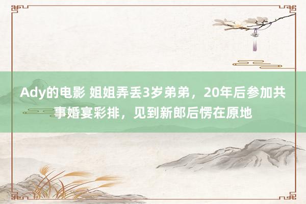 Ady的电影 姐姐弄丢3岁弟弟，20年后参加共事婚宴彩排，见到新郎后愣在原地
